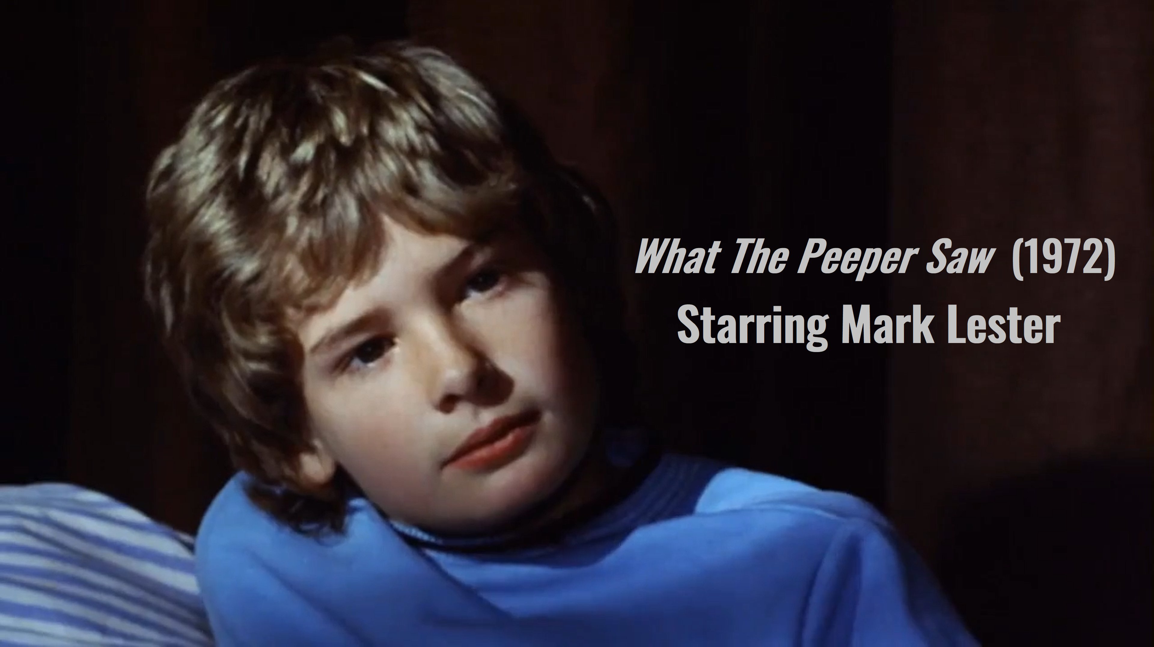 🎬🎬 What the Peeper Saw(1972)